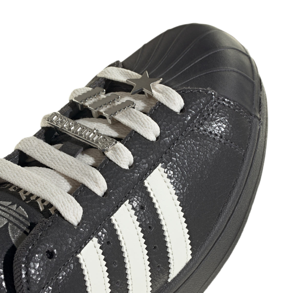 adidas Superstar II Carbon Off White Silver Metallic (Women's)