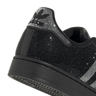adidas Superstar II Rhinestone Black Silver (Women's)