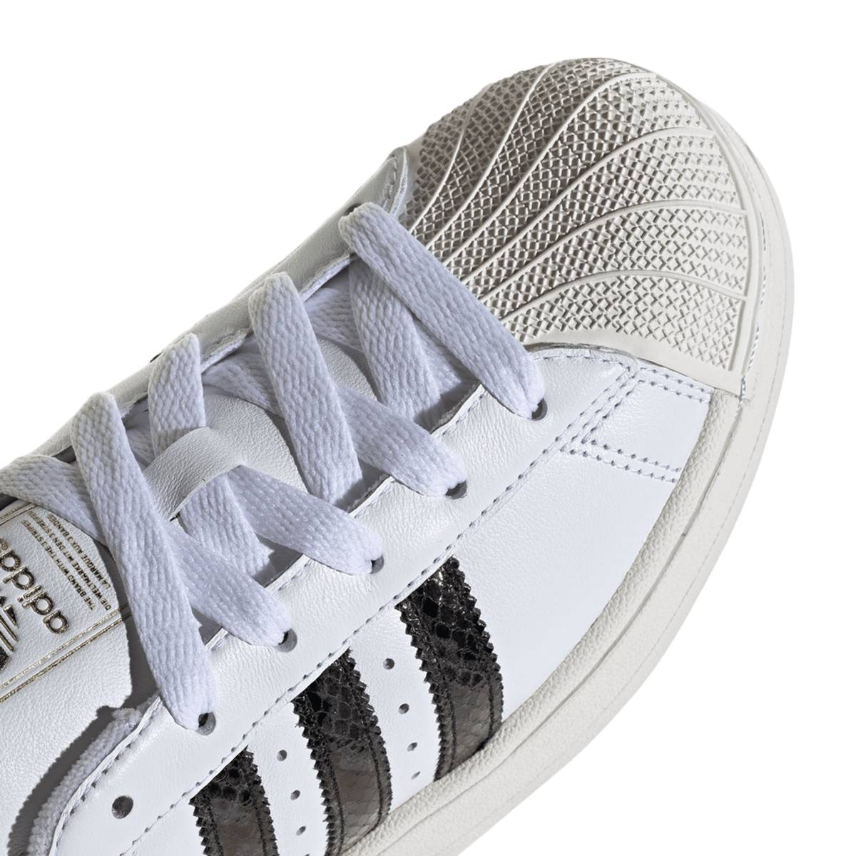adidas Superstar II Snakeskin Stripes White (Women's)