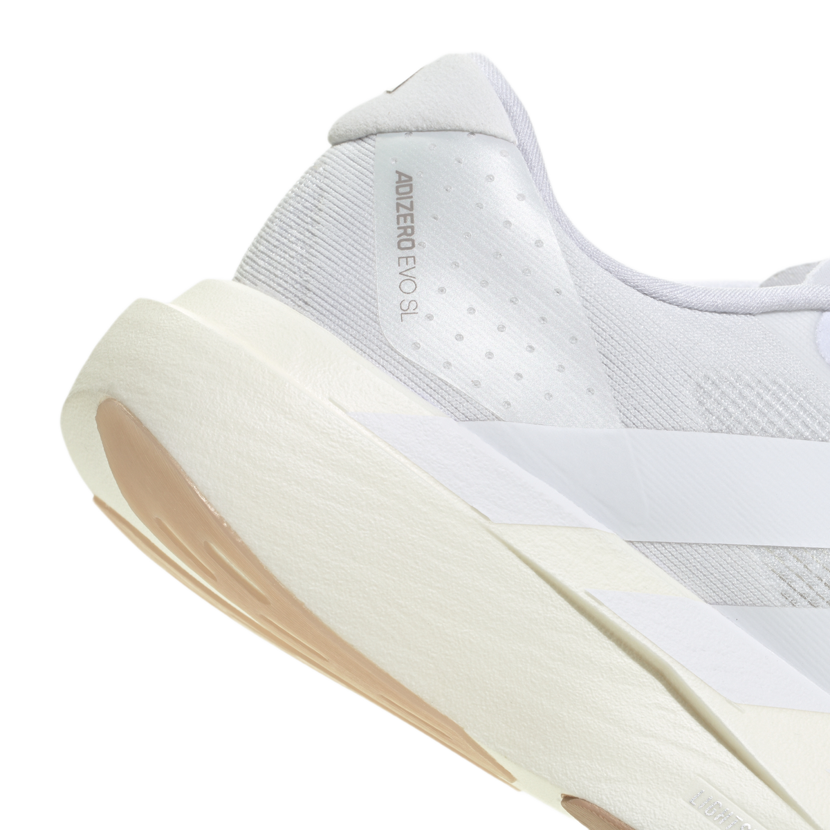 adidas Adizero Evo SL White Warm Sandstone (Women's)