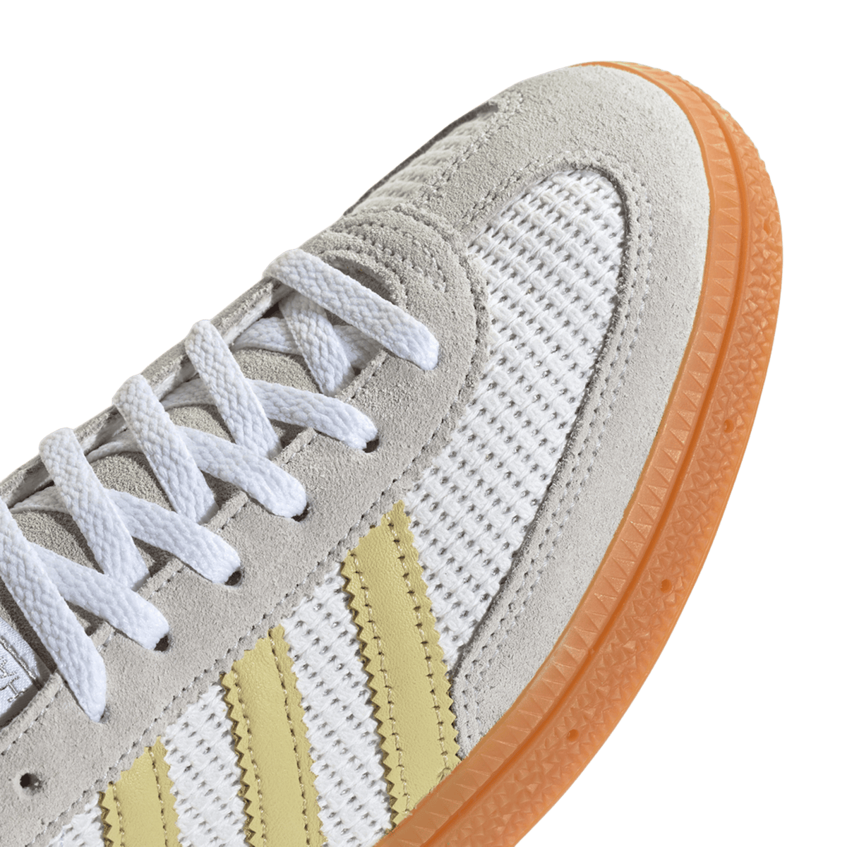 adidas Handball Spezial White Powder Yellow (Women's)