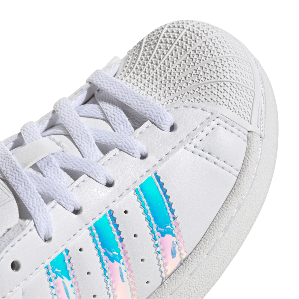 adidas Superstar II White Iridescent Stripes (PS)