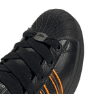 adidas Superstar II Core Black Crew Orange Semi Impact Orange (Women's)