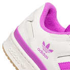 adidas Forum Low CL Cloud White Purple Burst Cream White (Women's)