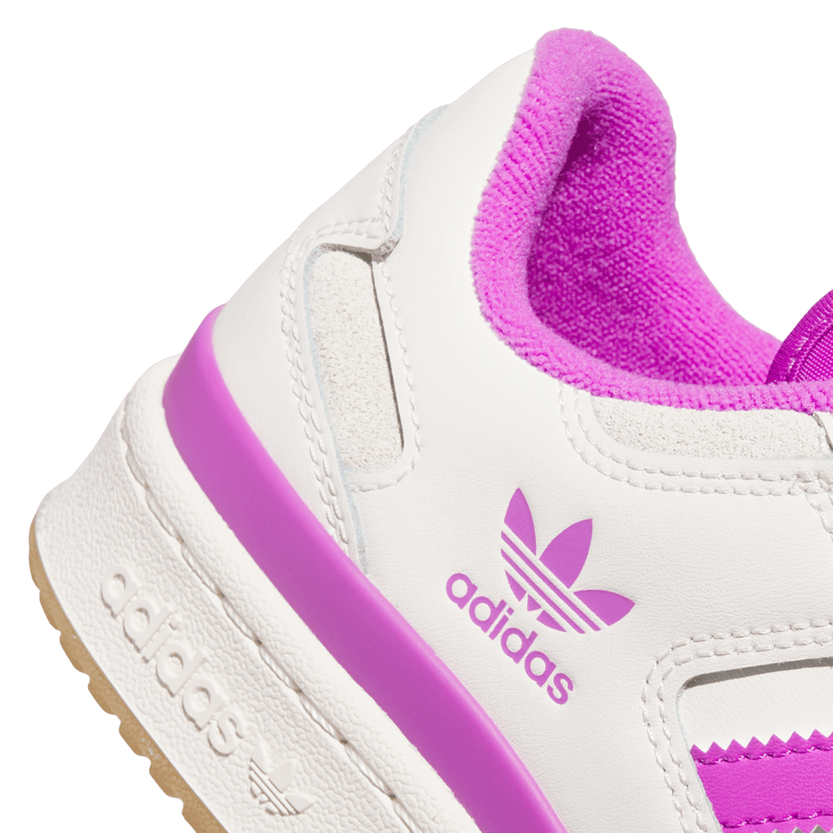 adidas Forum Low CL Cloud White Purple Burst Cream White (Women's)
