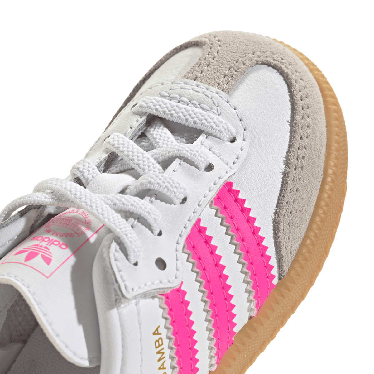 adidas Samba OG Comfort Closure Cloud White Lucid Pink Gum (TD)