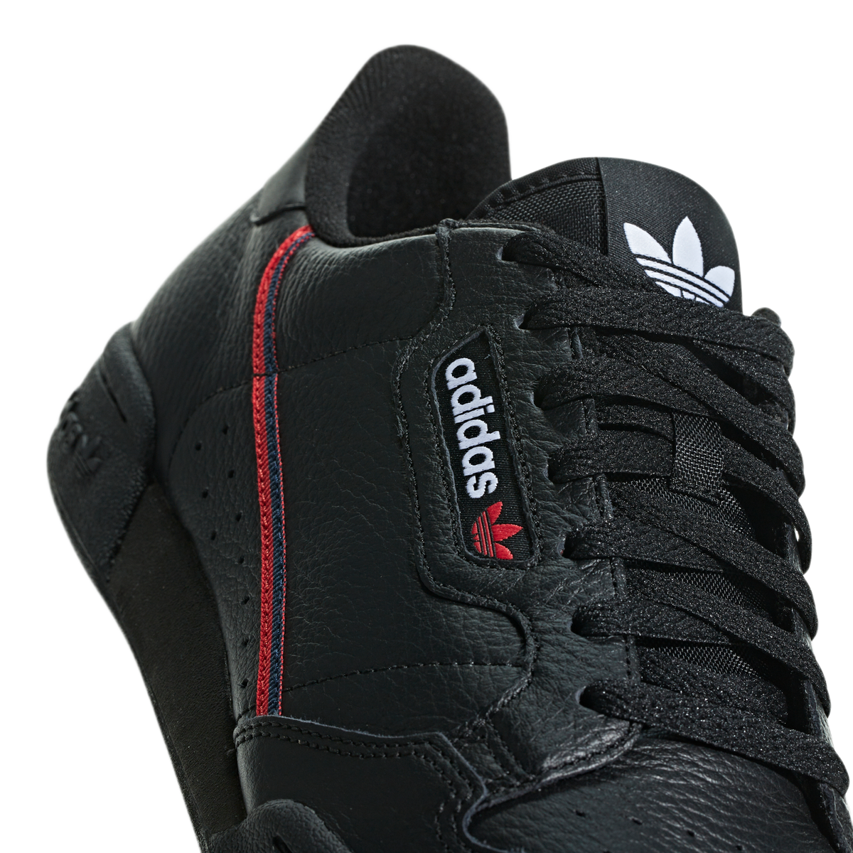 adidas Continental 80 Black Scarlet Red