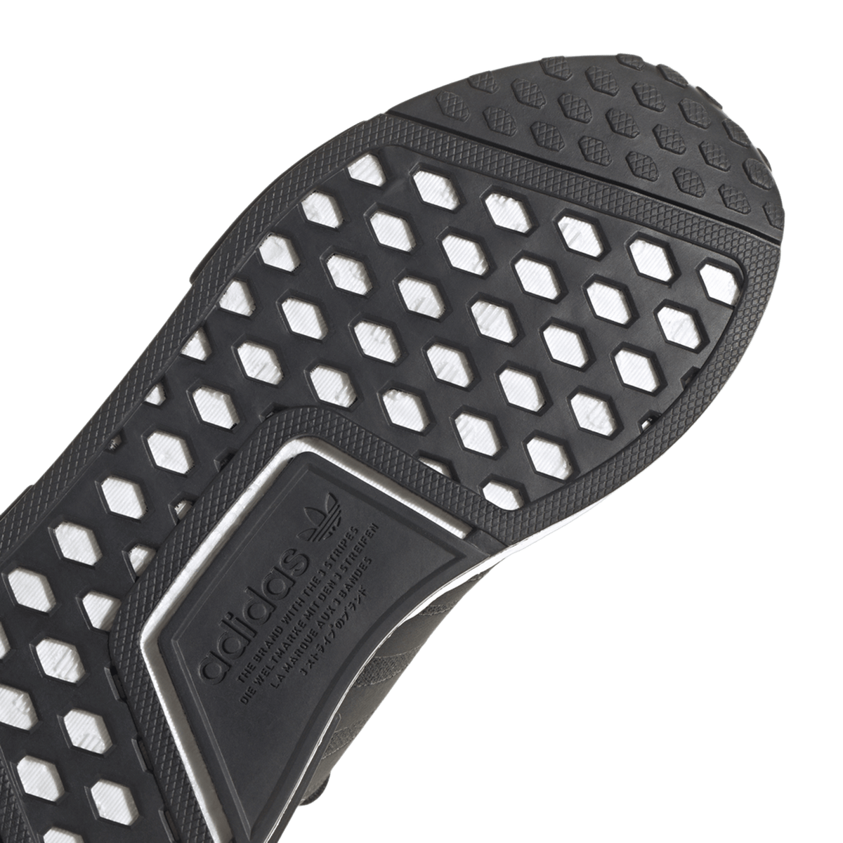 adidas NMD R1 Refined Core Black Cloud White (GS)