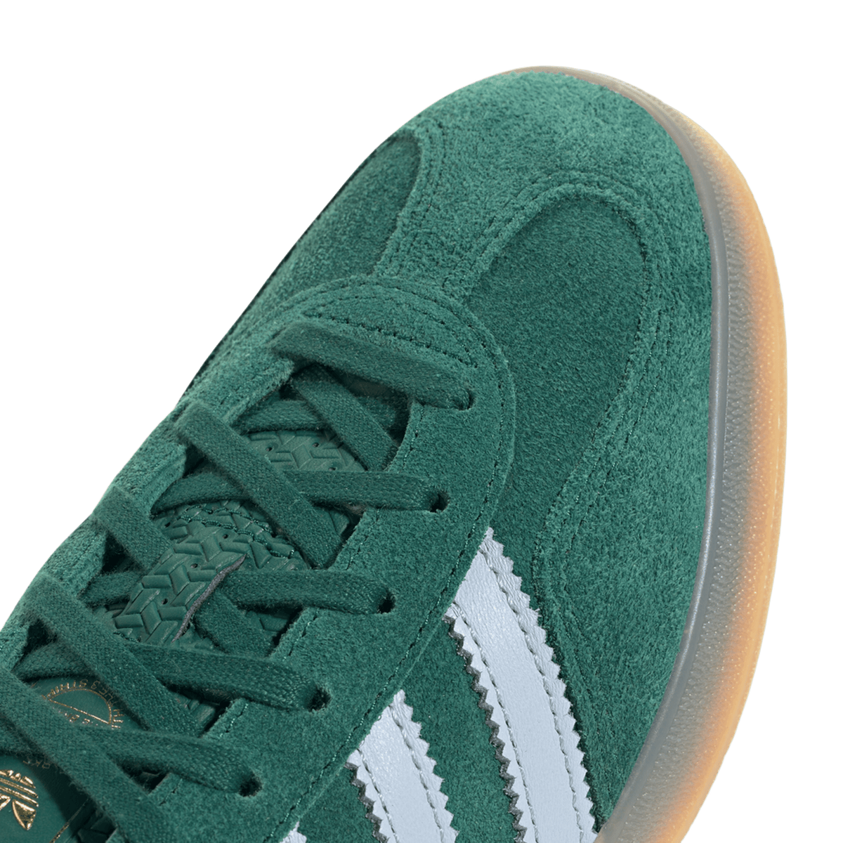adidas Gazelle Indoor Collegiate Green Crystal Sky (Women's)