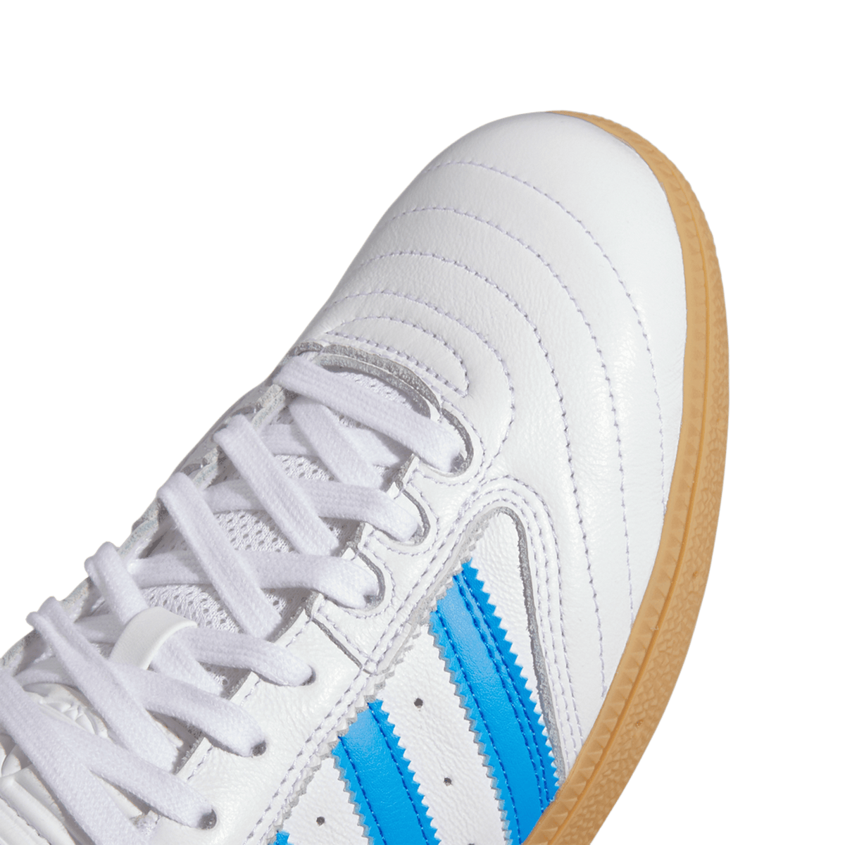adidas Busenitz Cloud White Blue Bird Gold Metallic