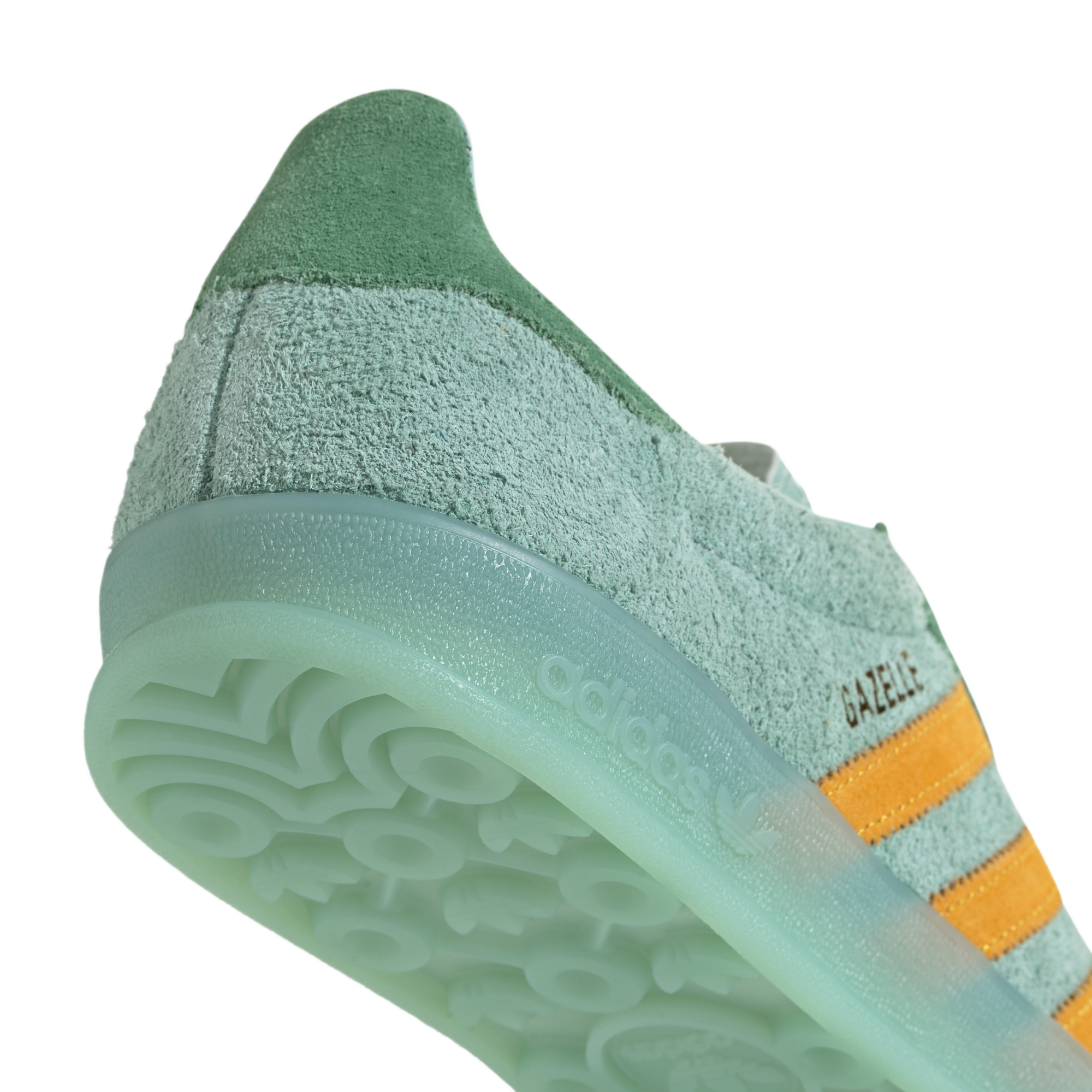 adidas Gazelle Indoor Hazy Green Crew Yellow (Women's)