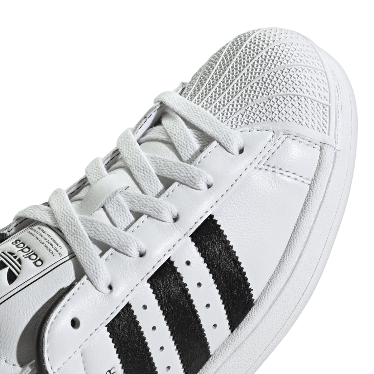 adidas Superstar II White Black Pony Hair (Women's)
