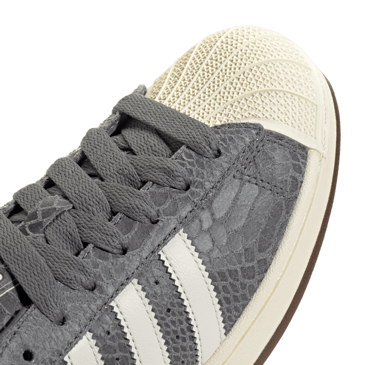 adidas Superstar II Grey Croc Cream White