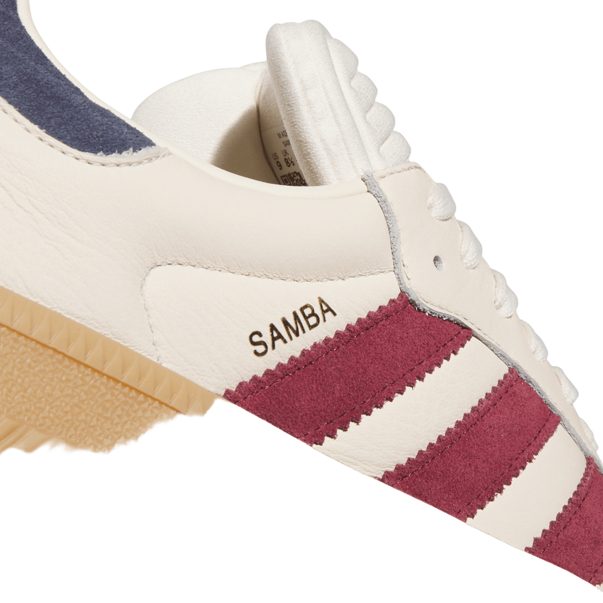 adidas Samba XLG Wonder White Shadow Red Gold Metallic
