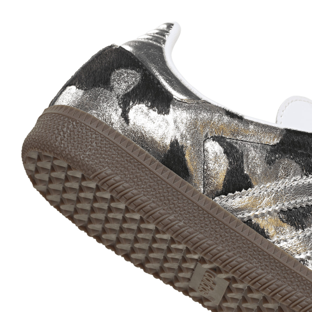 adidas Samba OG Black Pony Hair Silver Metallic (Women's)