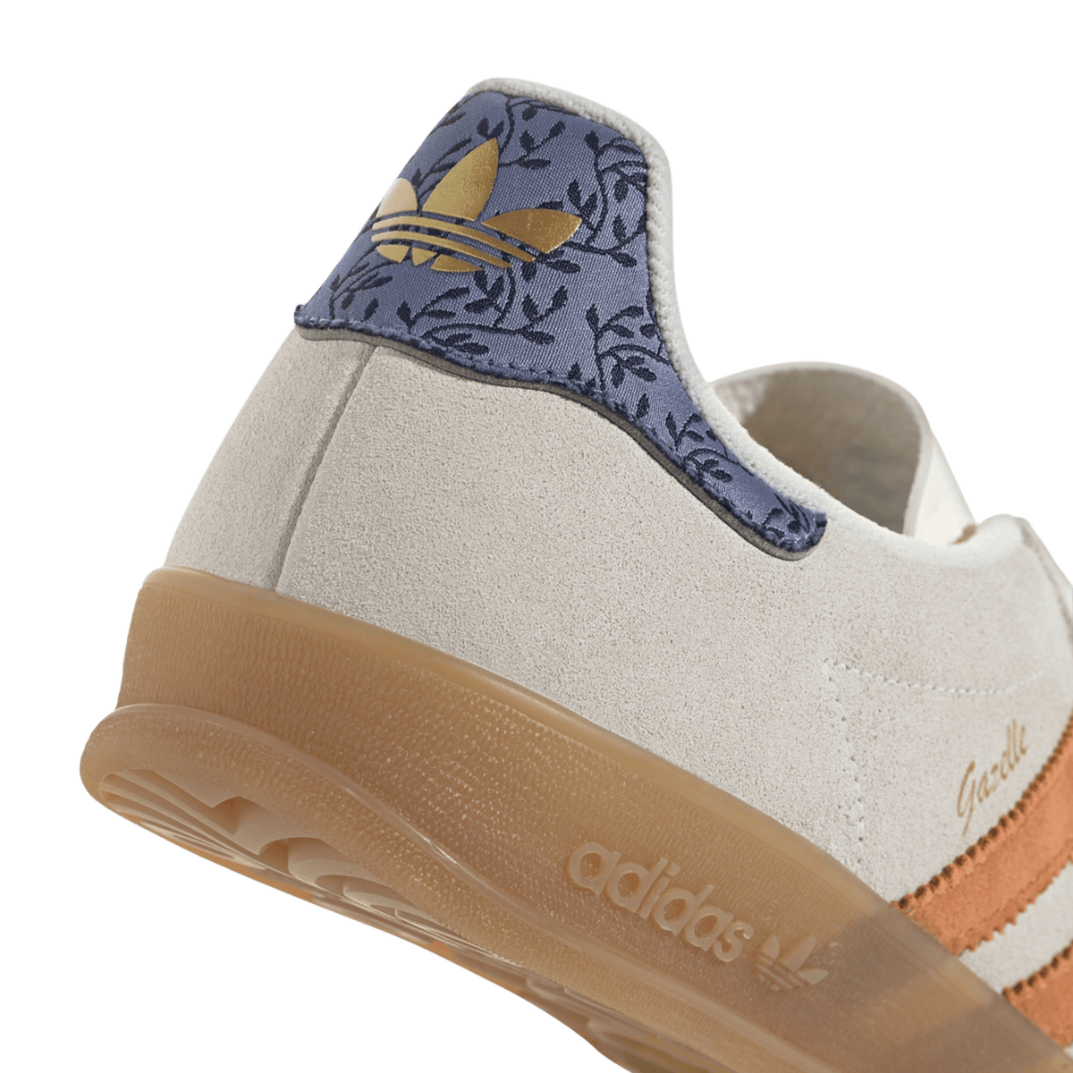 adidas Gazelle Indoor Cream White Blue Orange