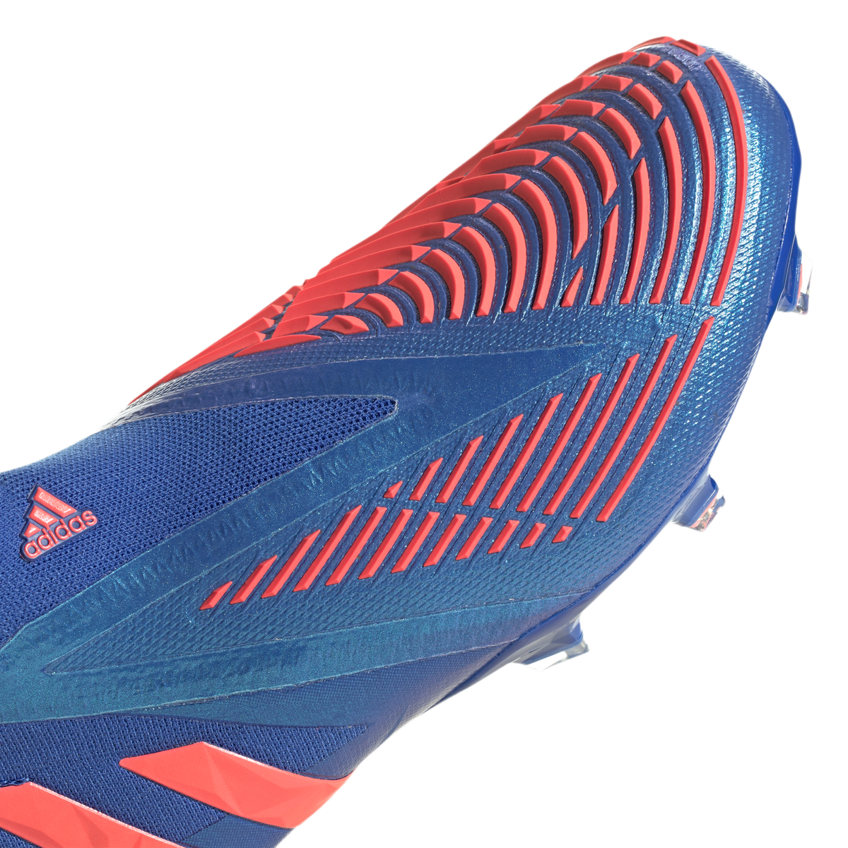 adidas Predator Edge+ FG Hi-Res Blue Turbo