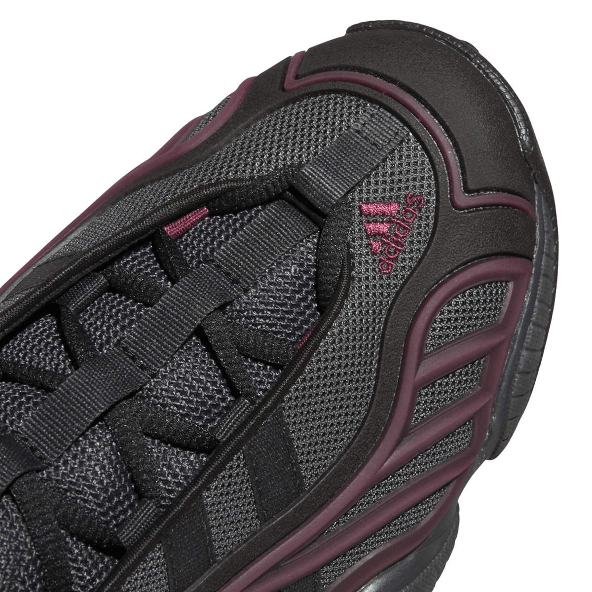 adidas Intimidation Low Core Black Maroon Carbon