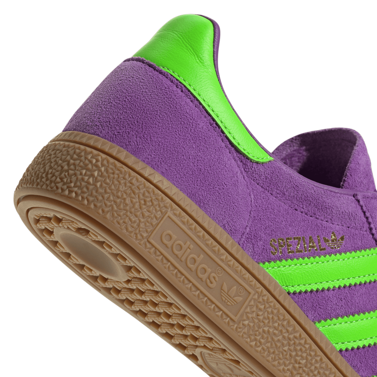 adidas Handball Spezial Elastic Active Purple Solar Green (Women's)