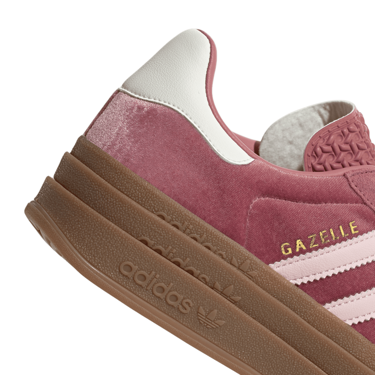 adidas Gazelle Bold Sandy Pink Velvet (Women's)