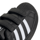 adidas Superstar II Comfort Closure Core Black Cloud White (PS)