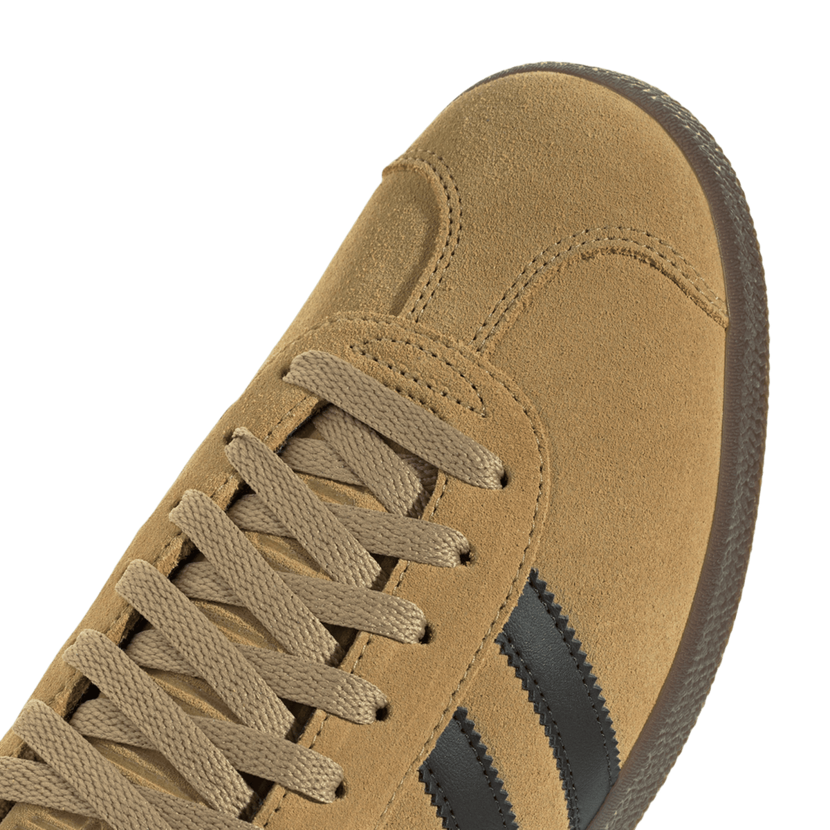 adidas Gazelle Golden Beige Dark Brown Gold Metallic