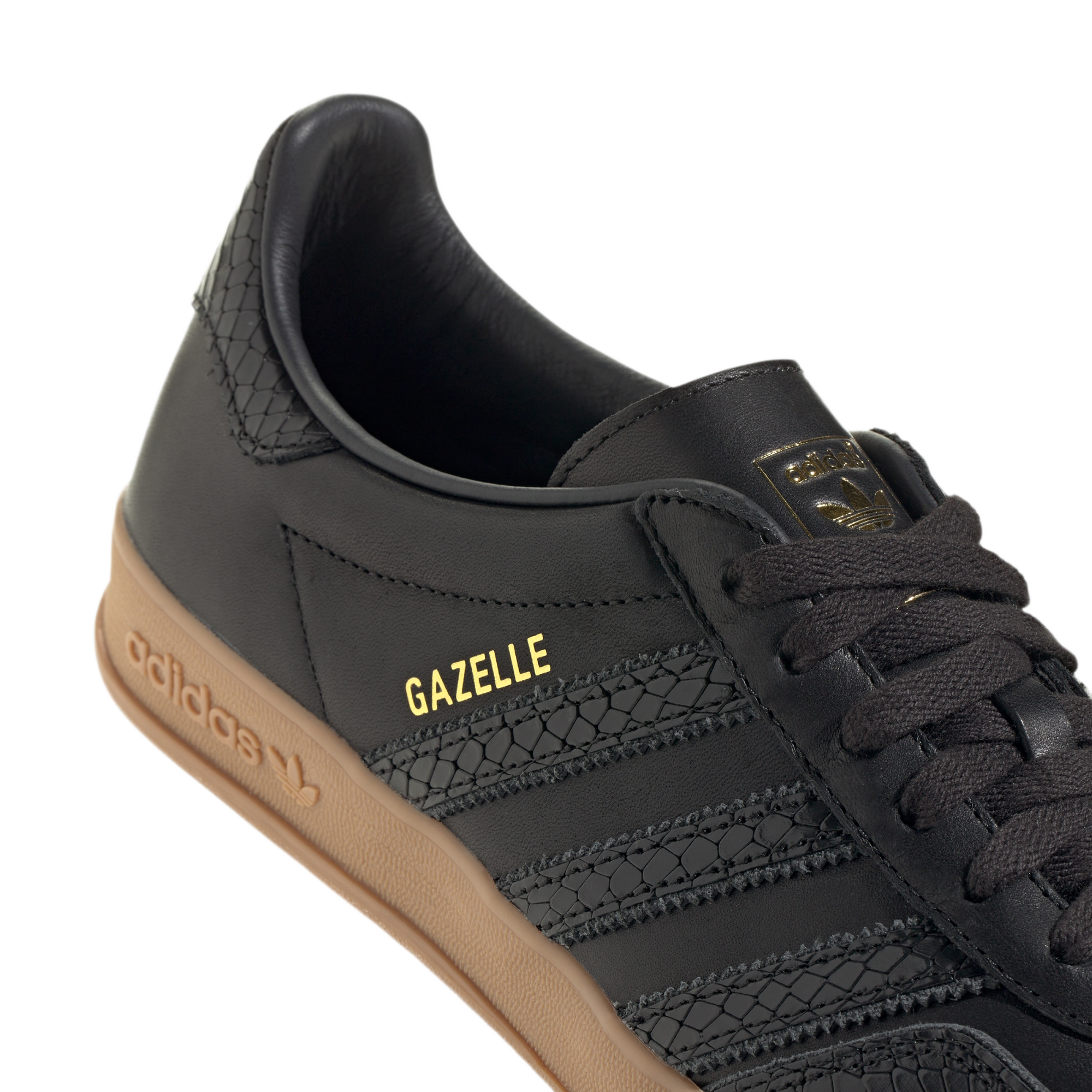 adidas Gazelle Indoor Core Black Snakeskin