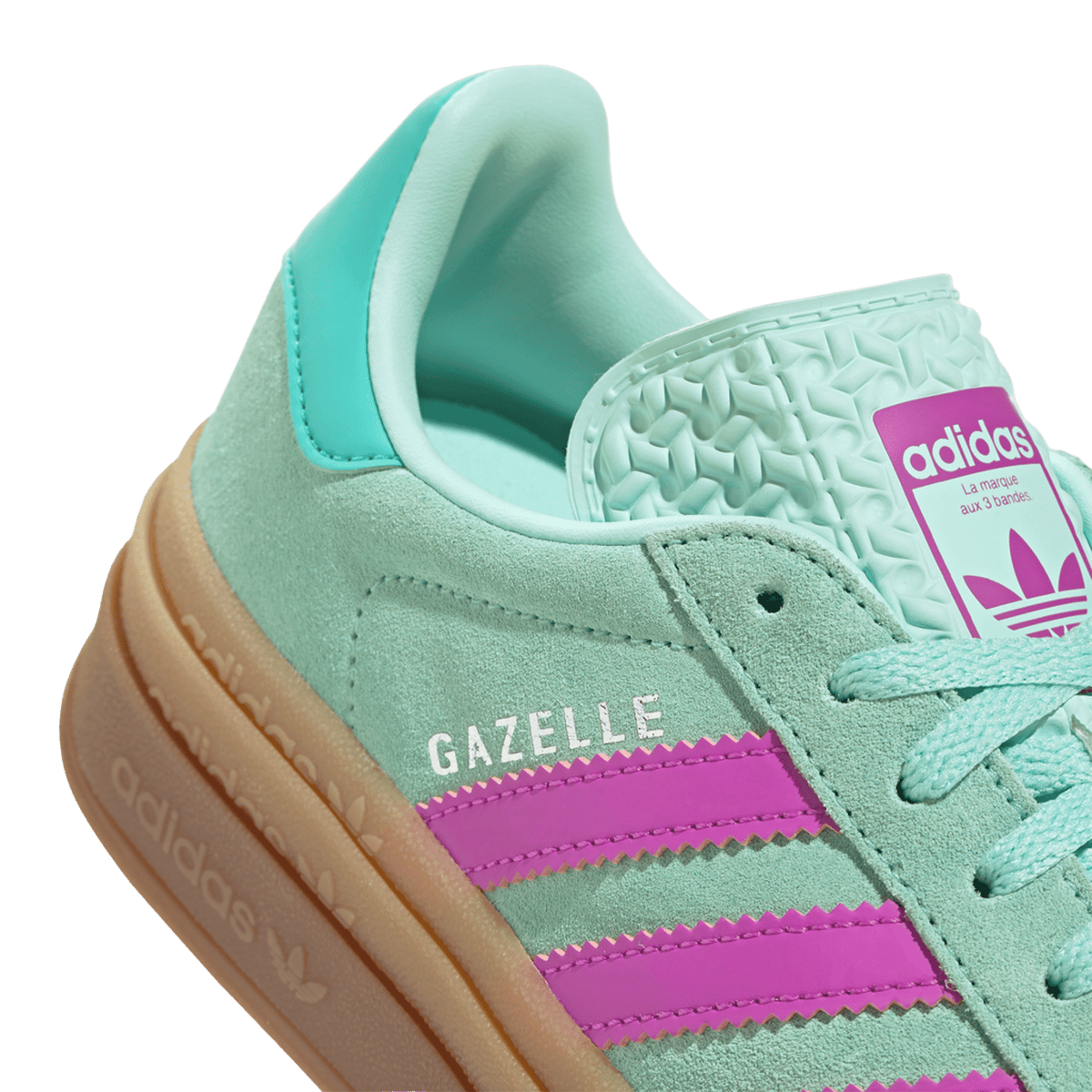 adidas Gazelle Bold Turqoise Pink (Kids)