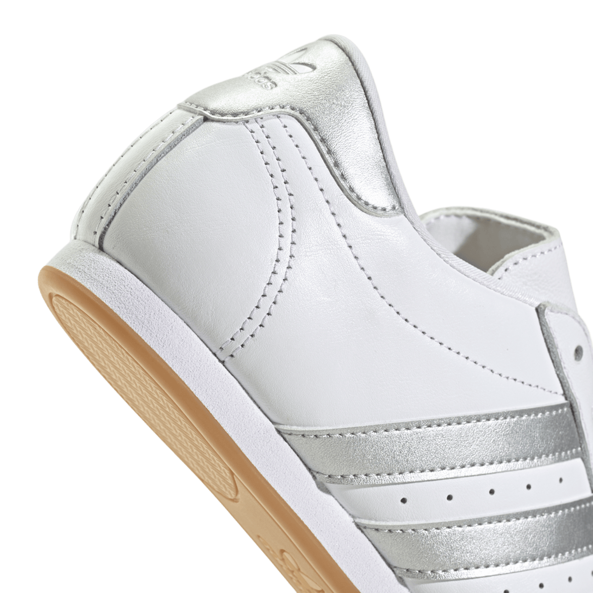 adidas Taekwondo Cloud White Silver Metallic Gum (Women's)