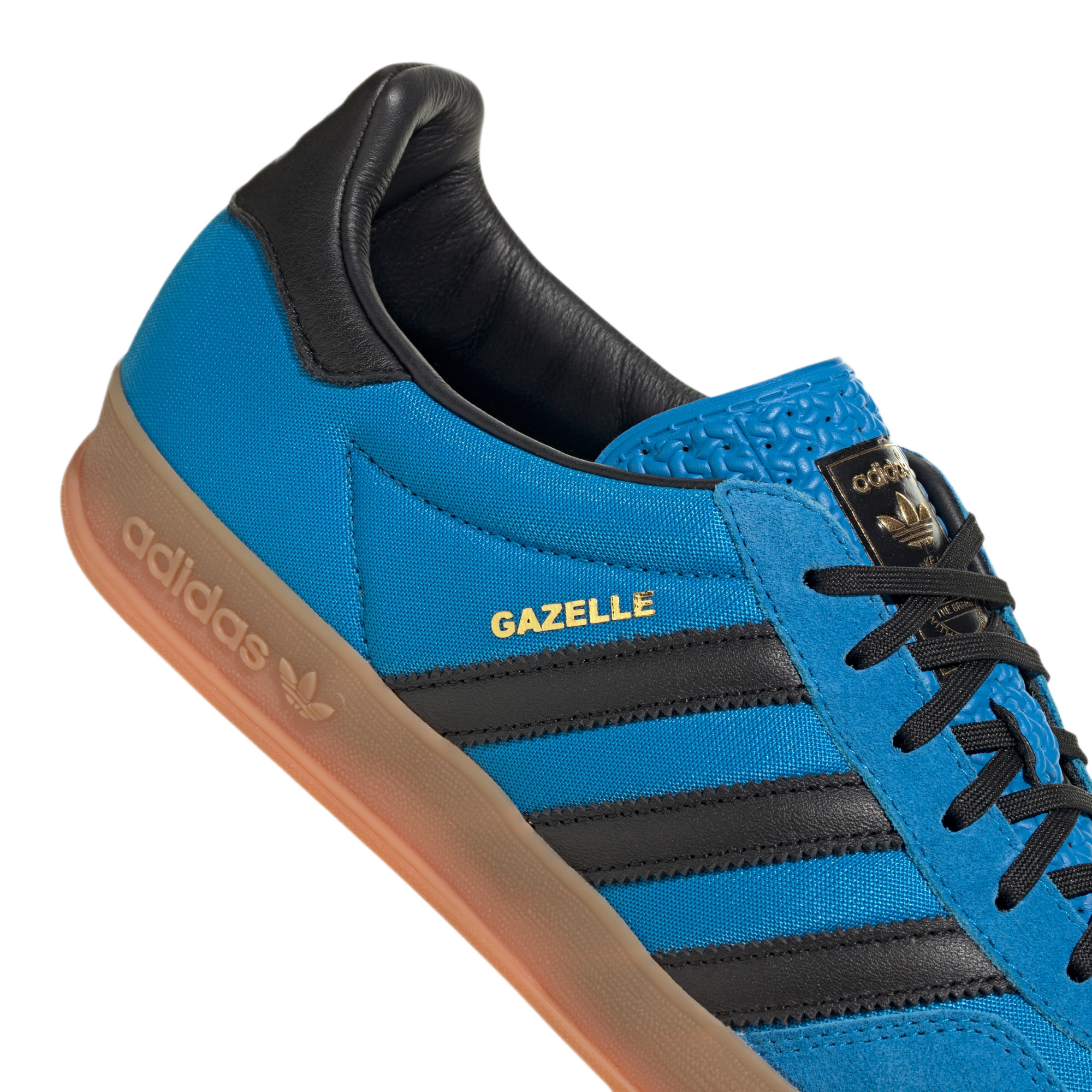 adidas Gazelle Indoor Bright Blue Black Gum