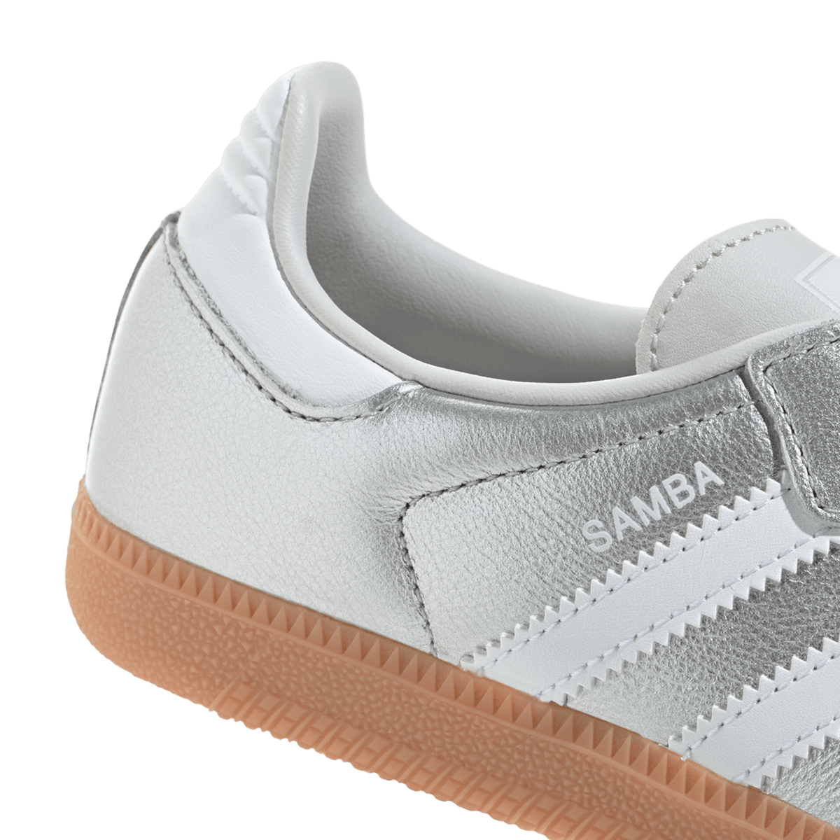 adidas Samba OG Silver Metallic Cloud White Gum (GS)