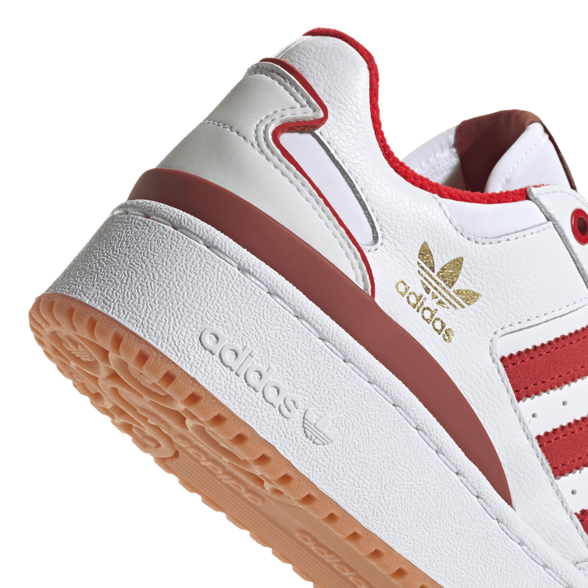 adidas Forum Bold White Better Scarlet Preloved Ruby (Women's)
