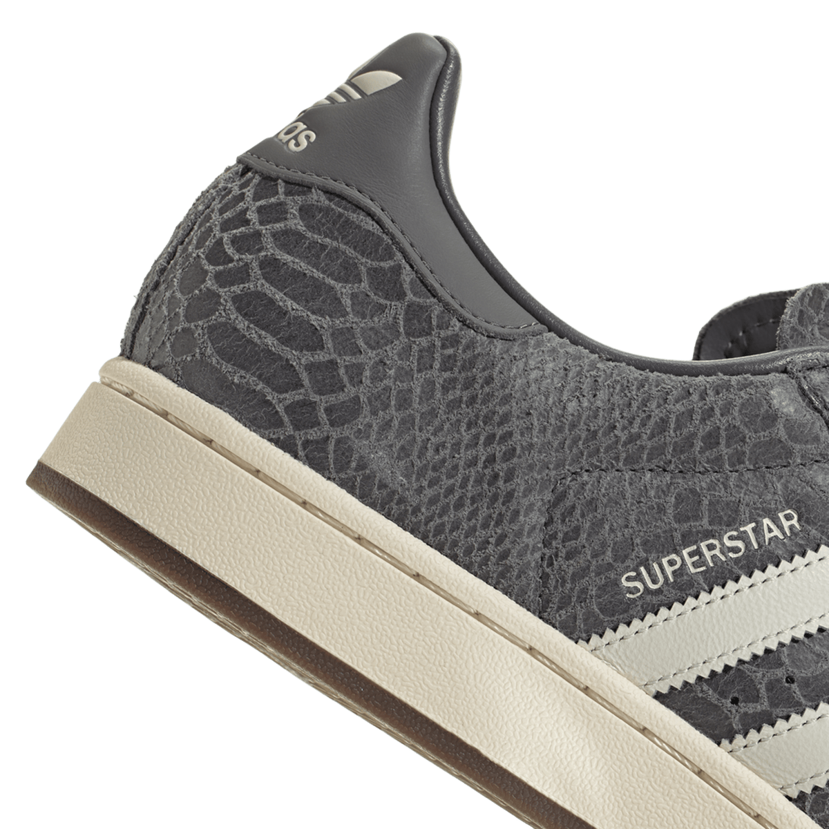 adidas Superstar II Grey Croc Cream White