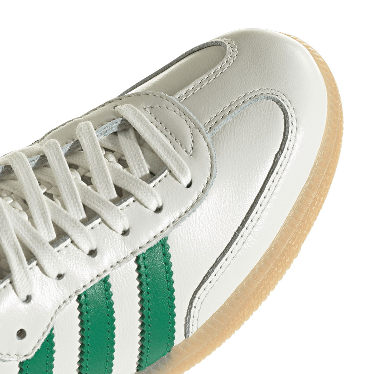 adidas Samba OG Basketweave Tongue Off White Green (Women's)