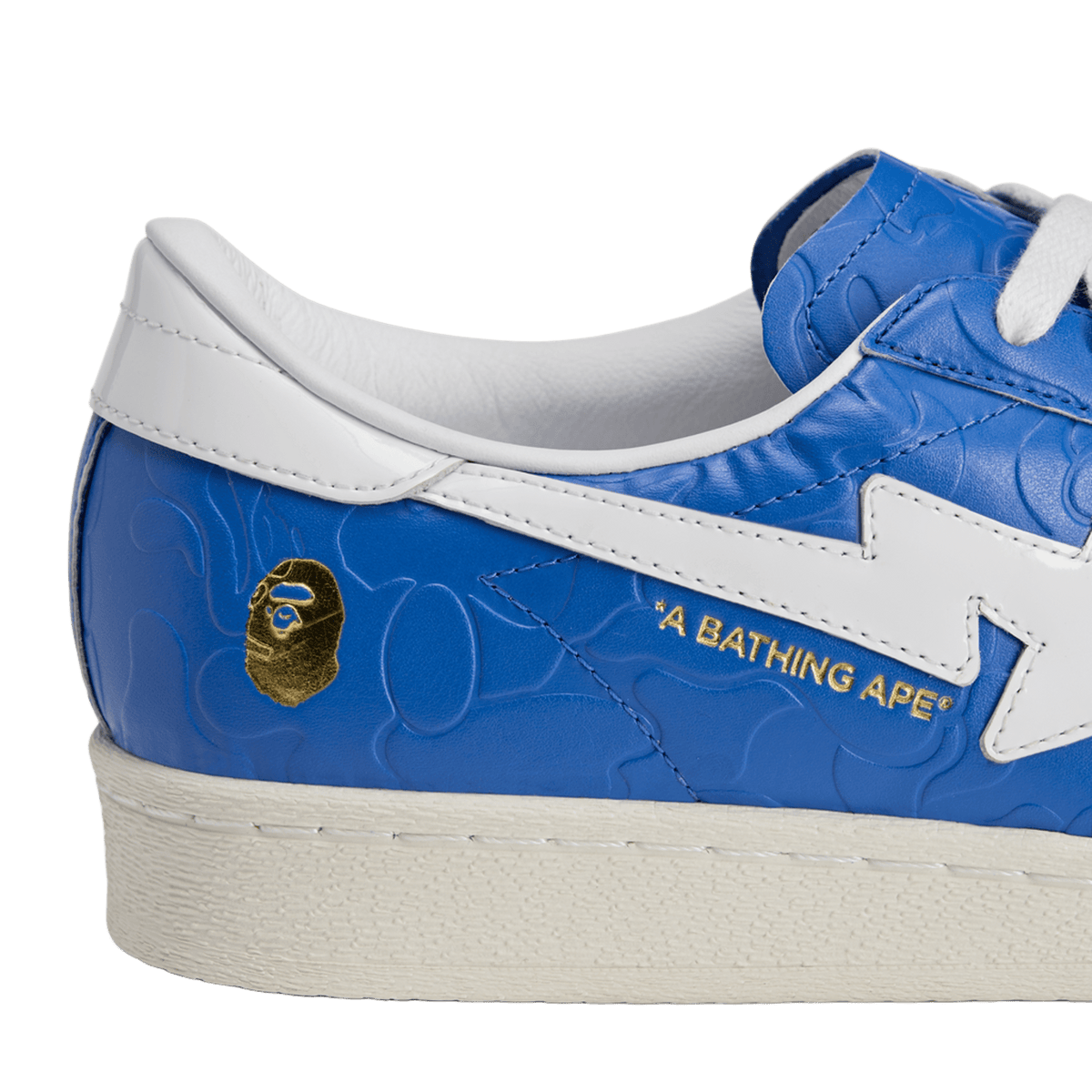 adidas Superstar Vintage Bape Blue White