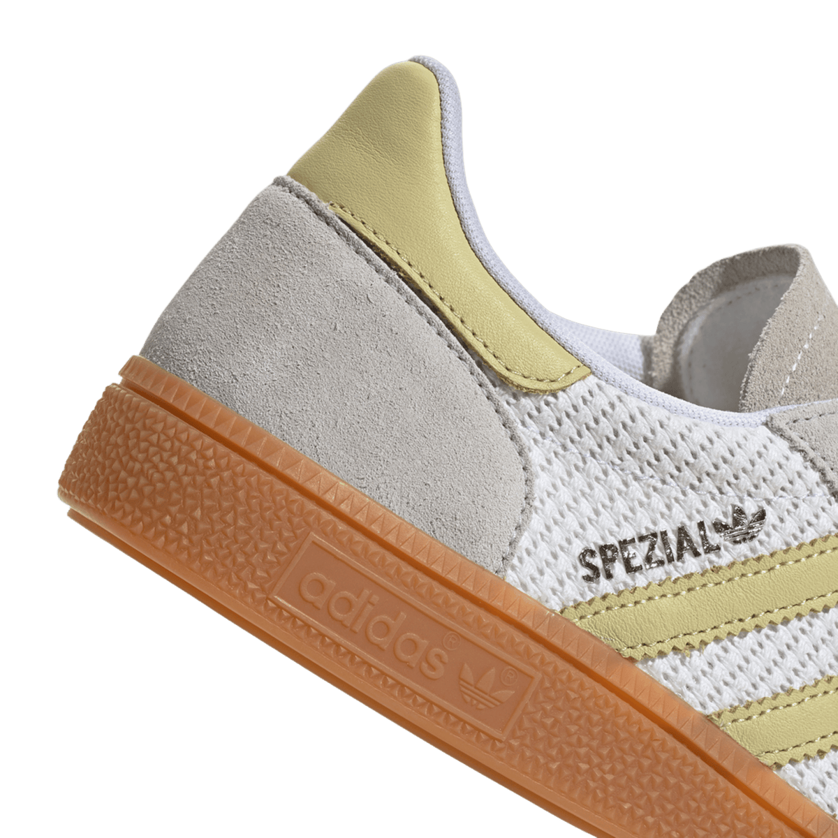 adidas Handball Spezial White Powder Yellow (Women's)