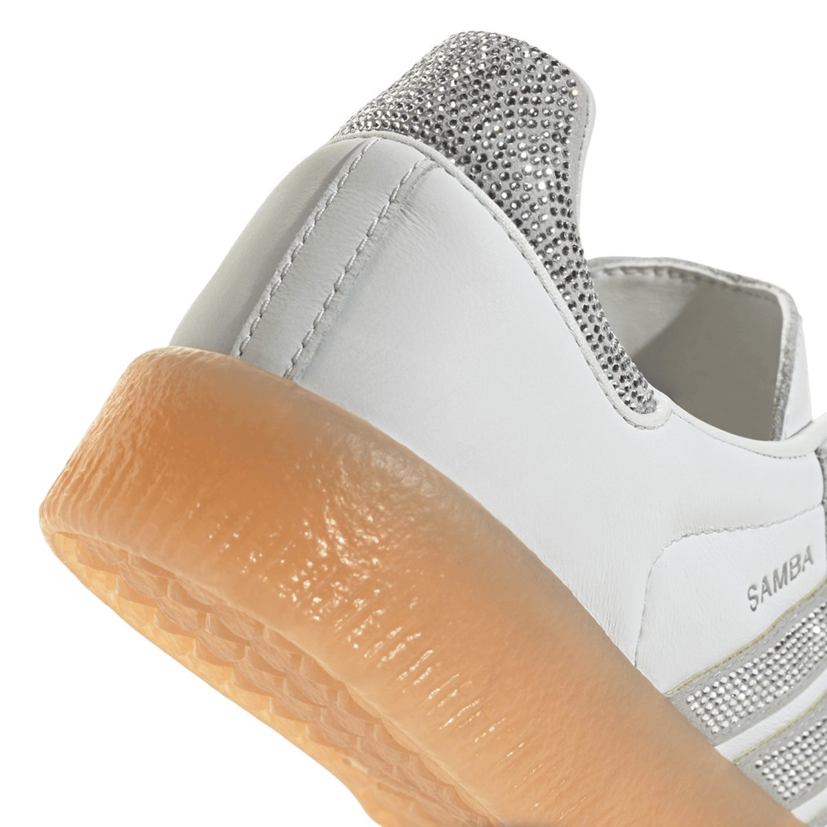 adidas Sambae Rhinestone Crystal White Silver (Women's)