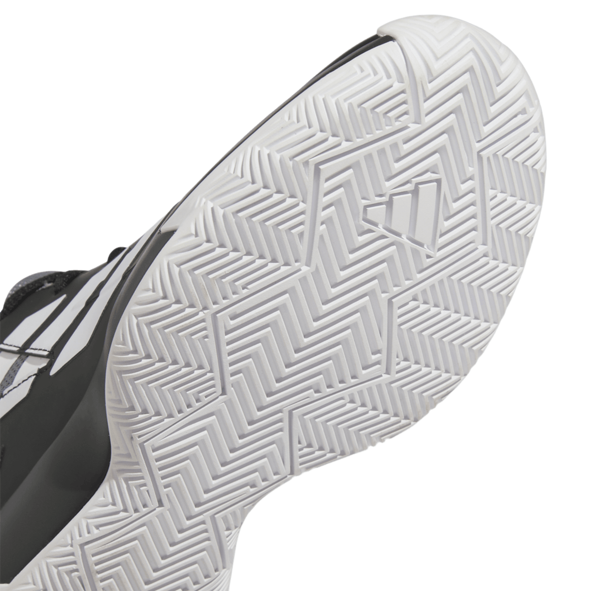 adidas Cross 'Em Up Select Core Black Cloud White Grey Three (GS)