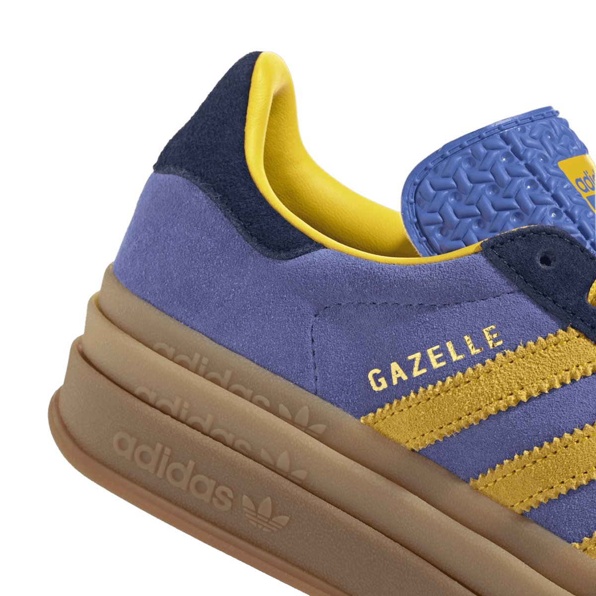 adidas Gazelle Bold Night Indigo Yellow Real Lilac (Women's)