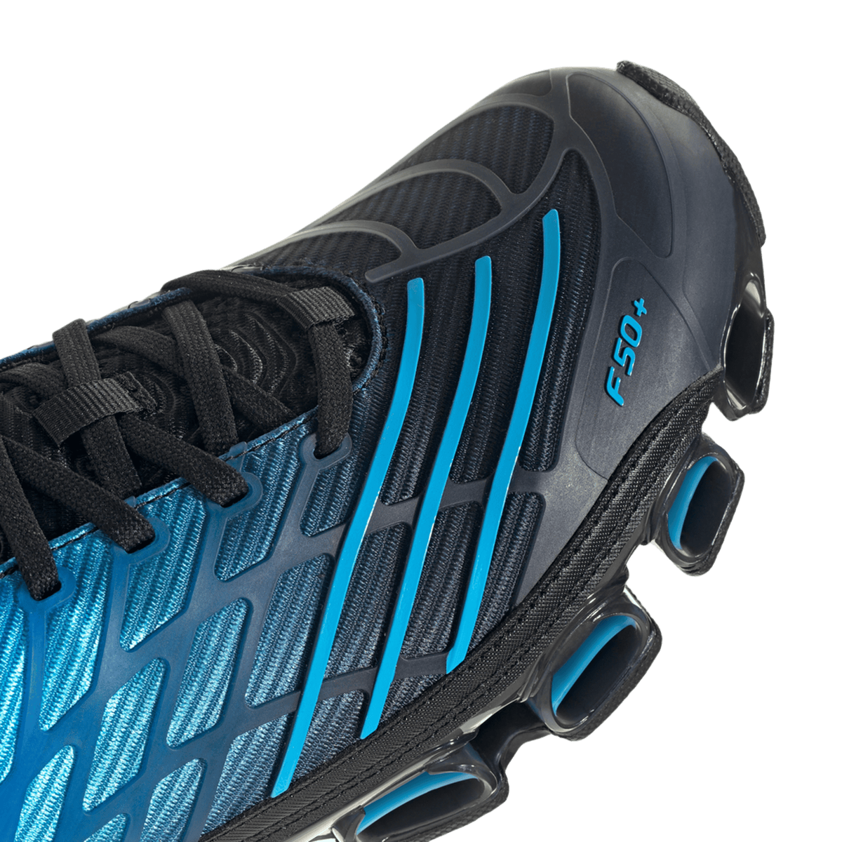 adidas Megaride F50 Black Lucid Aquamarine