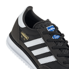 adidas SL 72 RS Elastic Laces Core Black Cloud White Blue (PS)