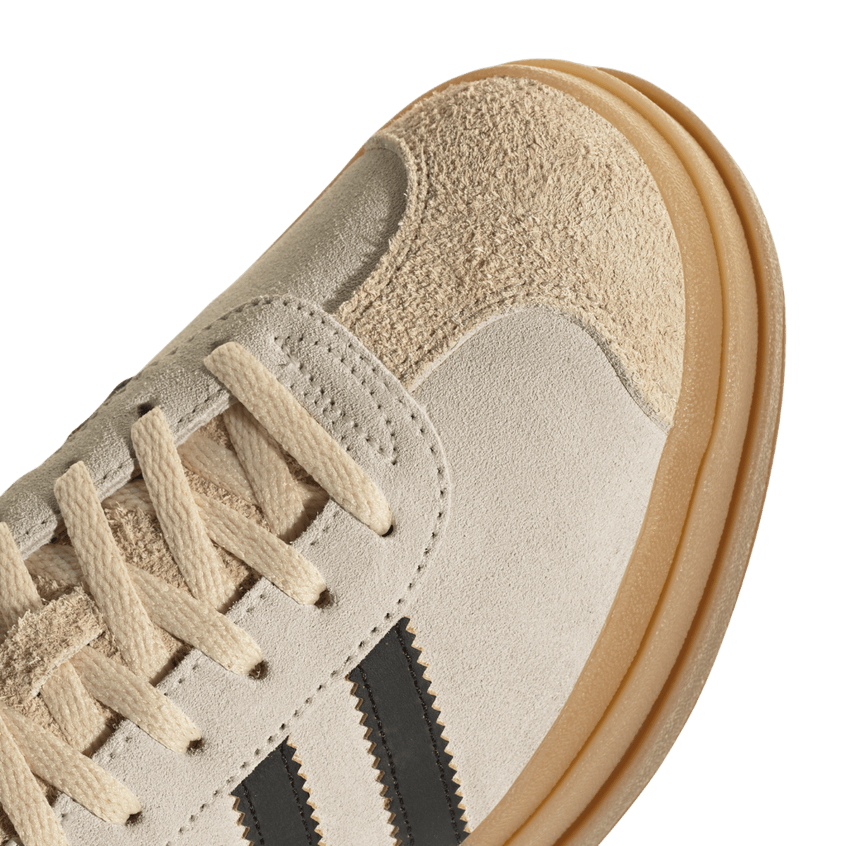 adidas Gazelle Cream White Core Black Sand Strata (Women's)