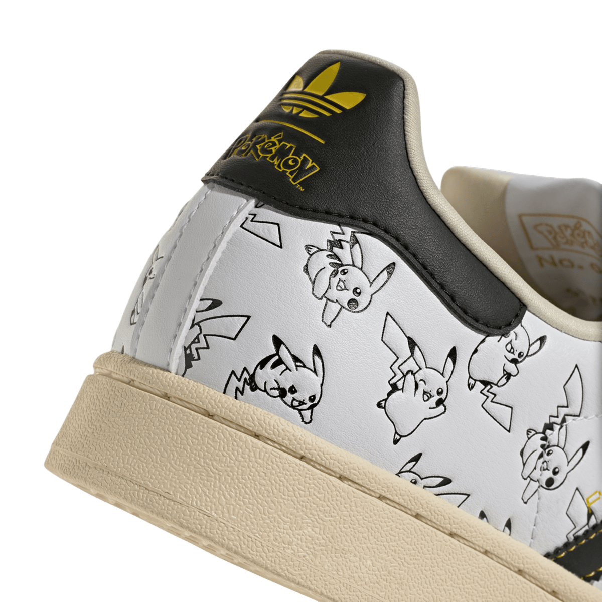 adidas Superstar Pokémon Pikachu White