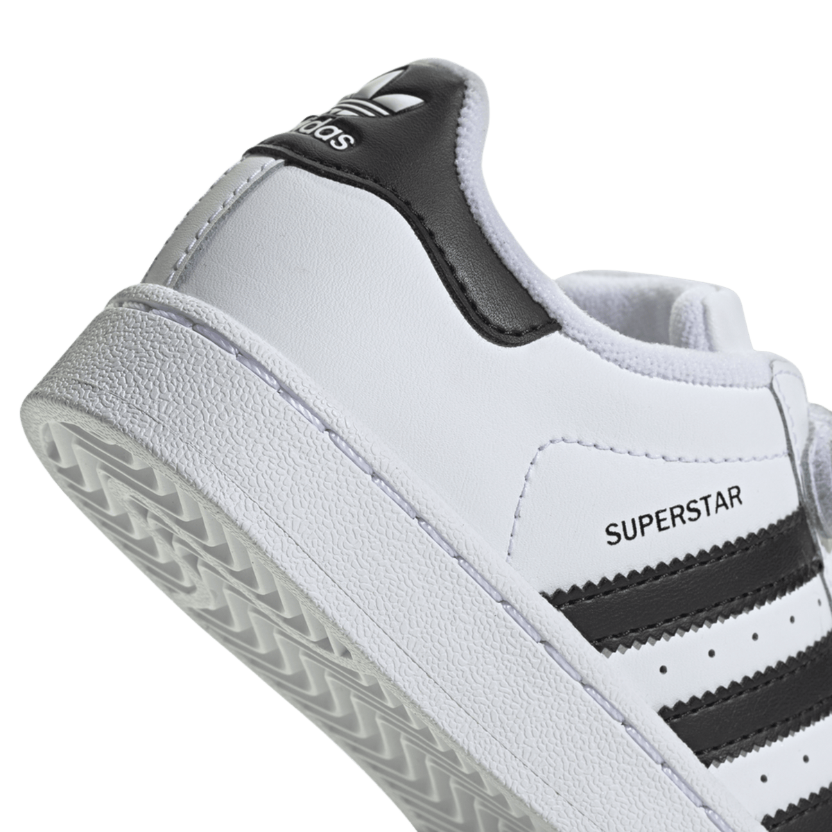 adidas Superstar II Comfort Closure Cloud White Core Black (PS)