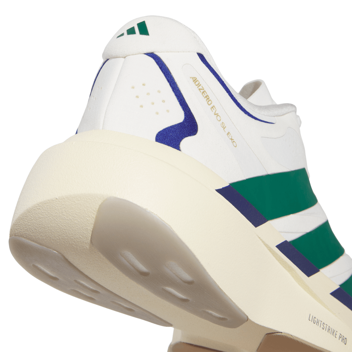 adidas Adizero Evo SL EXO Suede White Collegiate Green Cream