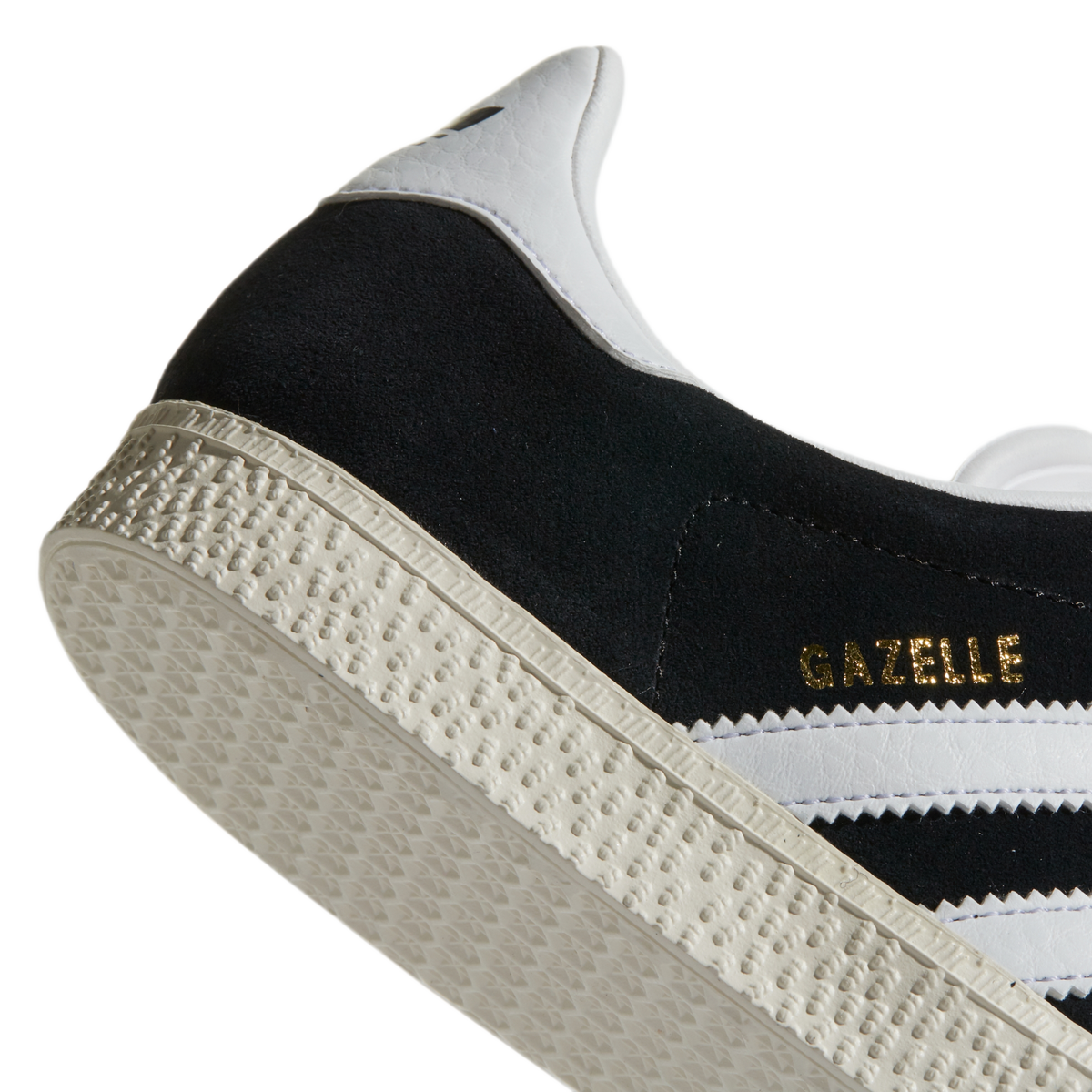adidas Gazelle Core Black Cloud White Gold Metallic (GS)