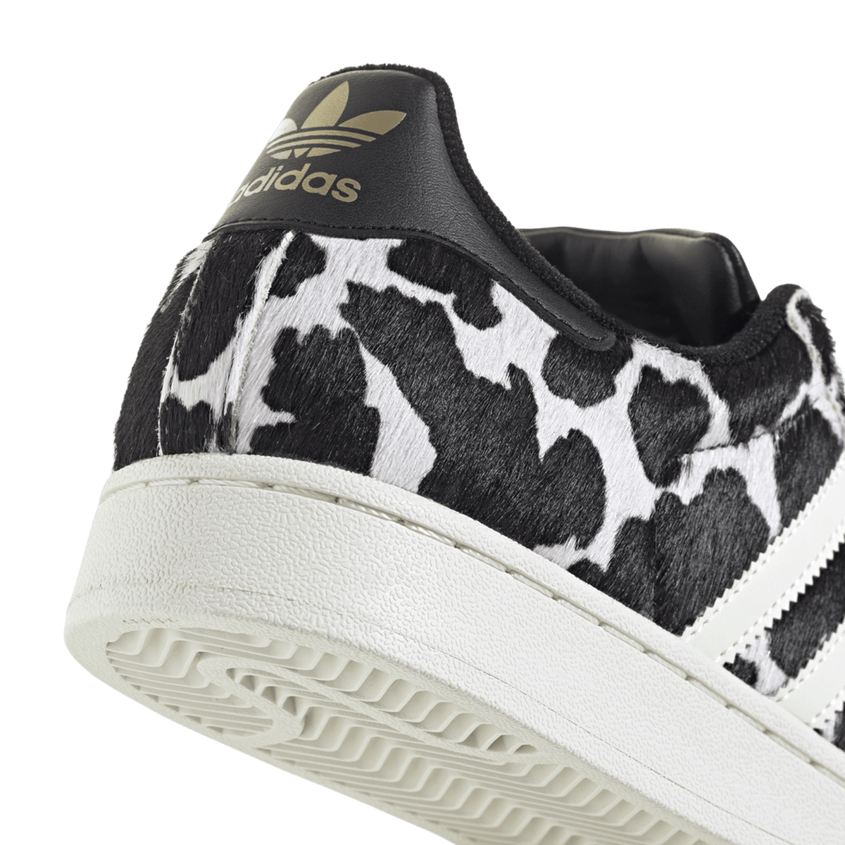 adidas Superstar II Cow Print Black Off White Women's