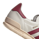 adidas Jeans Chalk White Collegiate Burgundy