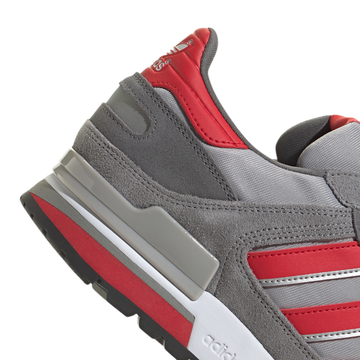 adidas ZX 600 Grey Three Better Scarlet Grey Two