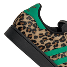 adidas Superstar Black Green Leopard (Women's)